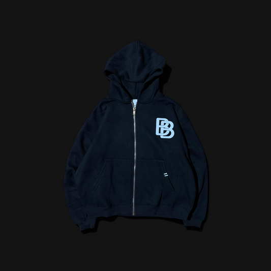 Arch Zip Up in Black