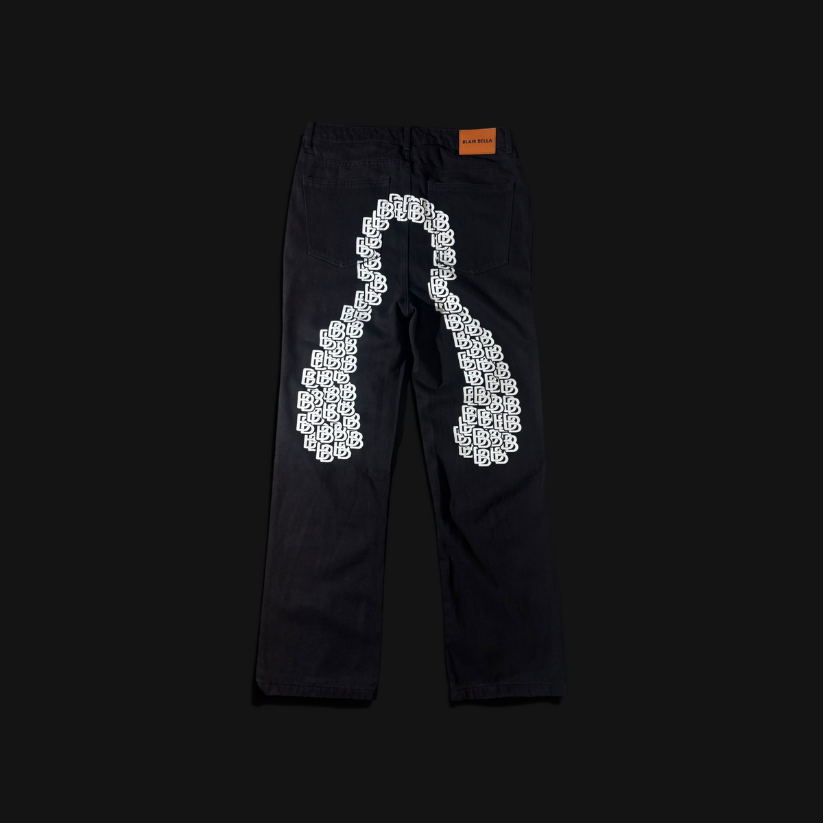 Arch Denim Pant in Black