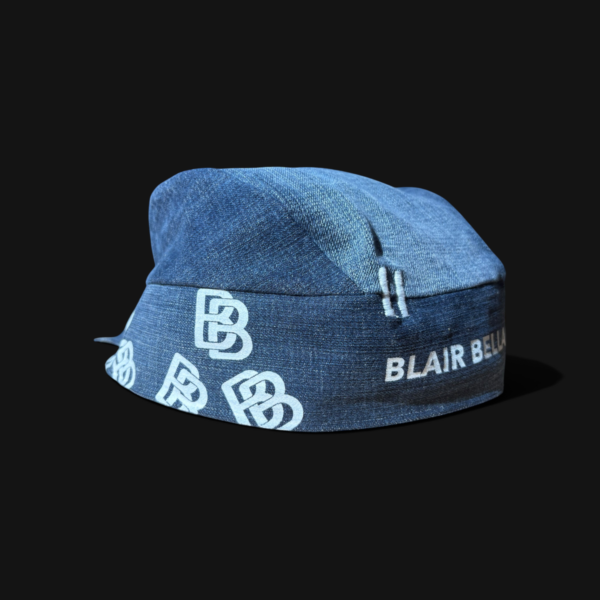Blair Bella PPE Cap in Dark Blue Denim