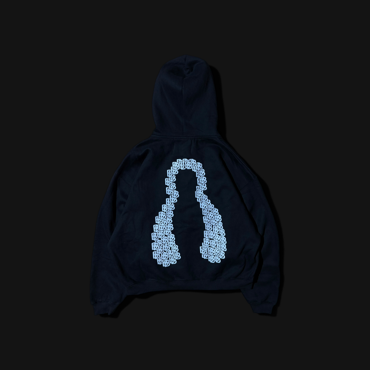 Arch Zip Up in Black