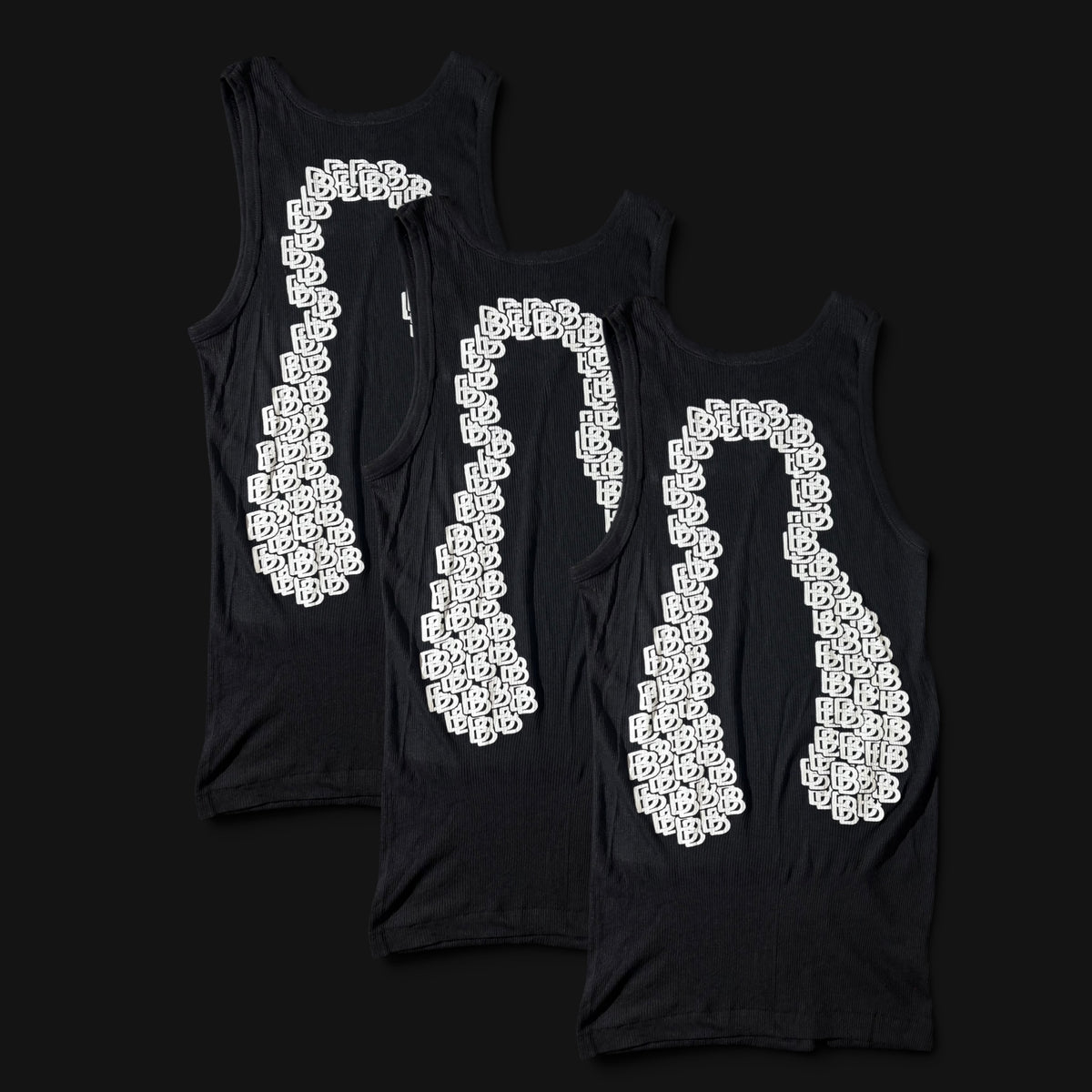 Blair Bella Tank in Black, Three Pack