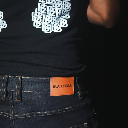 Arch Denim Short in Black