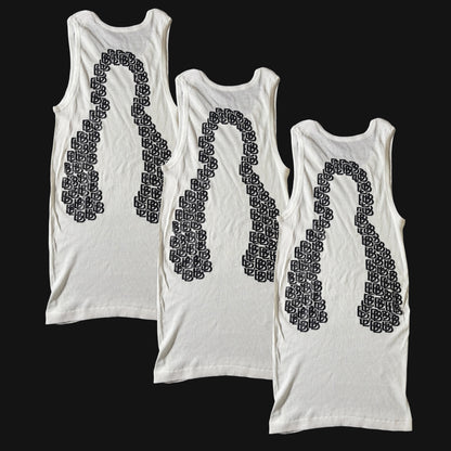 Blair Bella Tank in White, Three Pack
