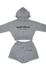 CROP JACKET + SHORTS SET