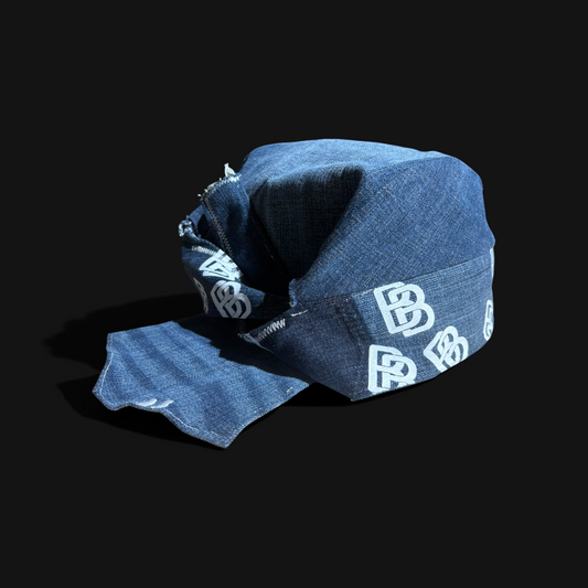 Blair Bella PPE Cap in Dark Blue Denim